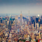 Manhattan from up high. Midtown Manhattan Skyline Photograph by Tim Jackson